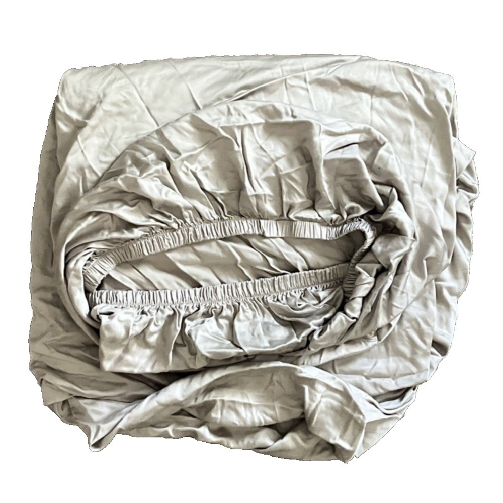DOZ Bamboo Fitted Sheet Full Size Neutral Color